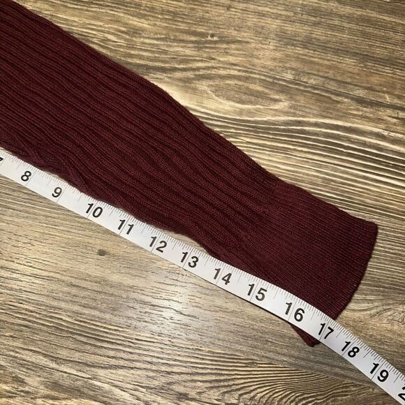 OPEN EDIT Asymmetric V-neck Tunic Sweater In Burgundy. Size XL. NWOT. 12 - Picture 11 of 11